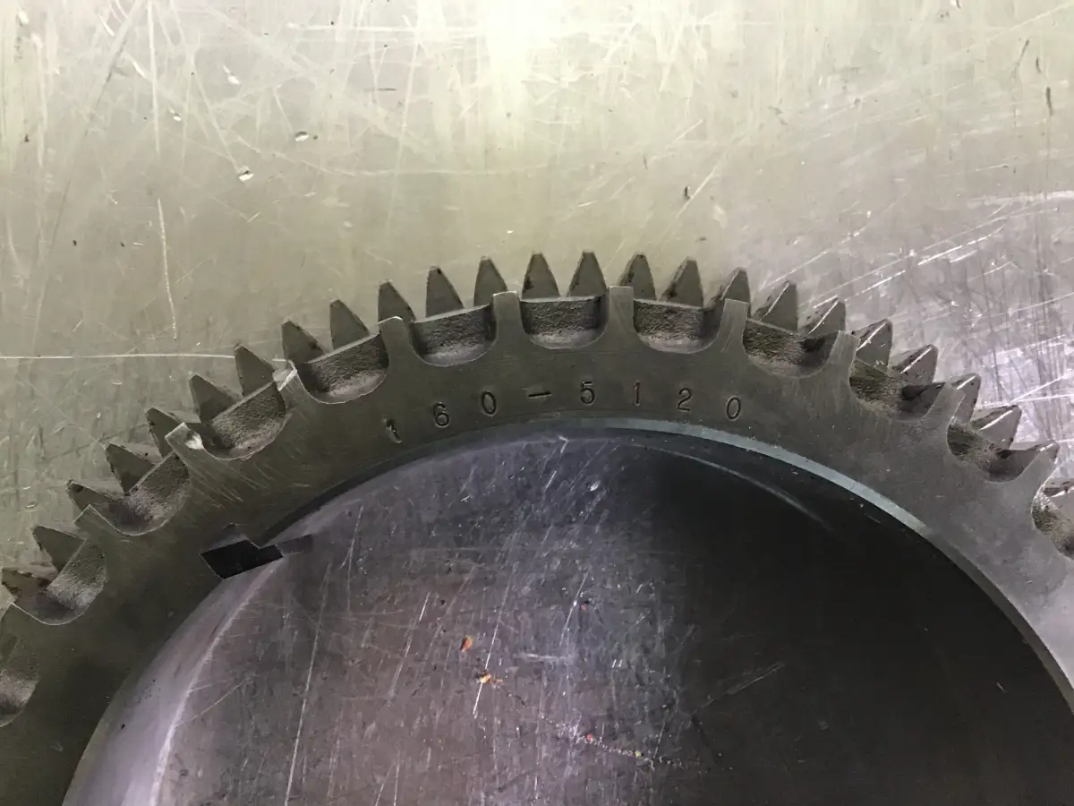 CATERPILLAR CRANKSHAFT GEAR 1605120 USED - Picture 2