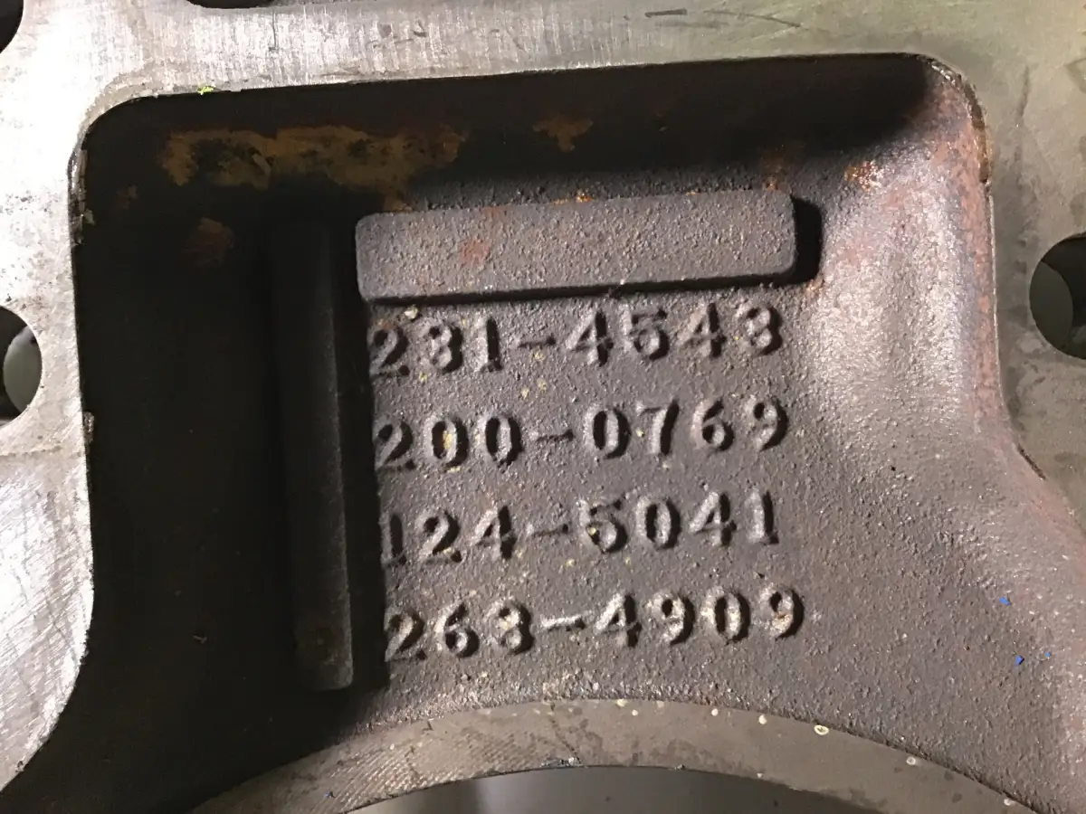 CATERPILLAR FLYWHEEL HOUSING 2634909 USED - Picture 2