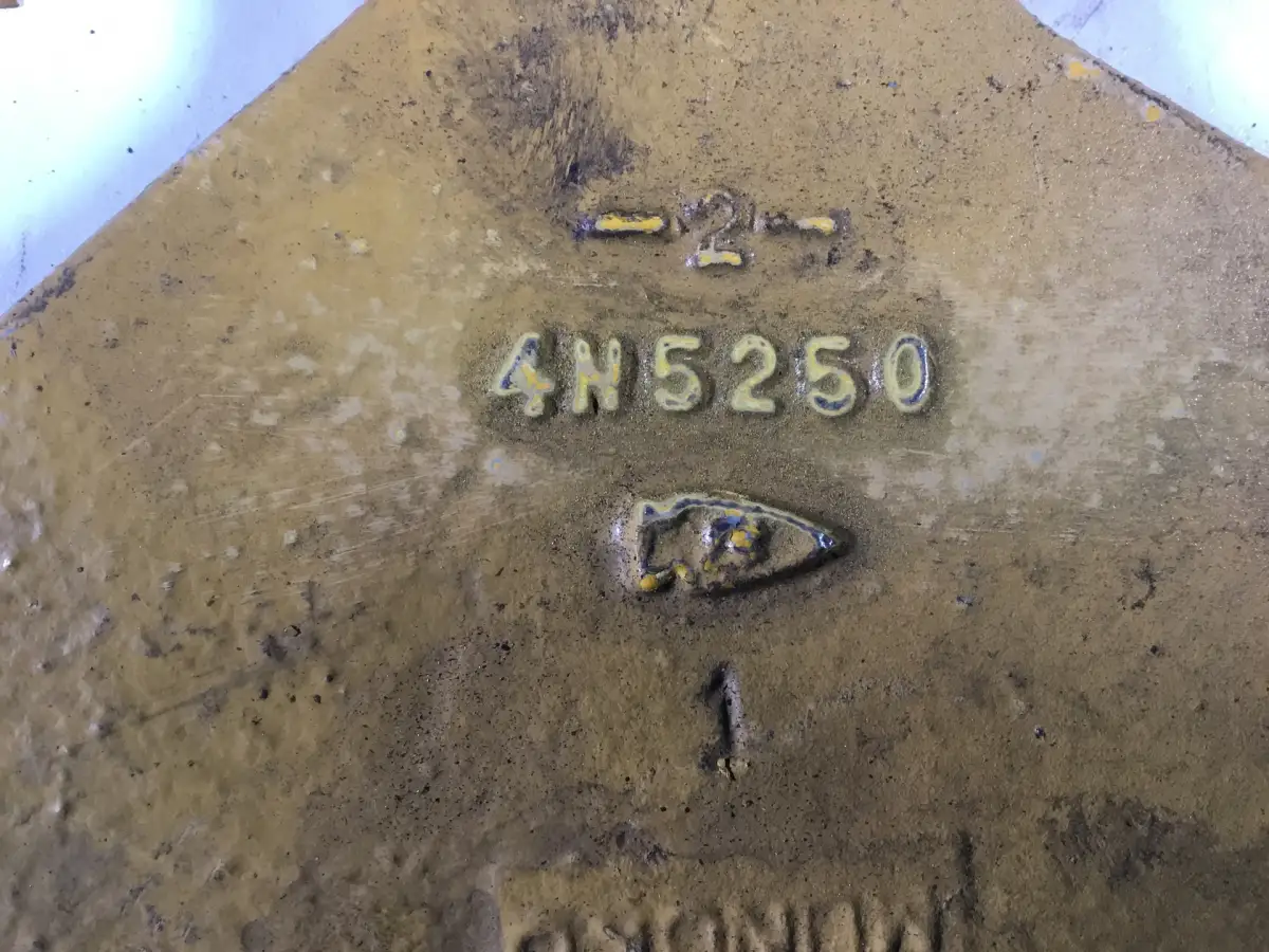 CATERPILLAR COVER PLATE 4N5250 USED - Picture 2