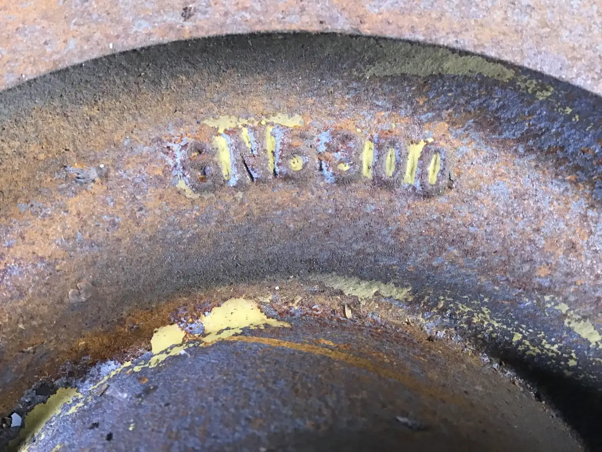 CATERPILLAR CRANK PULLEY 6N5300 USED - Picture 2
