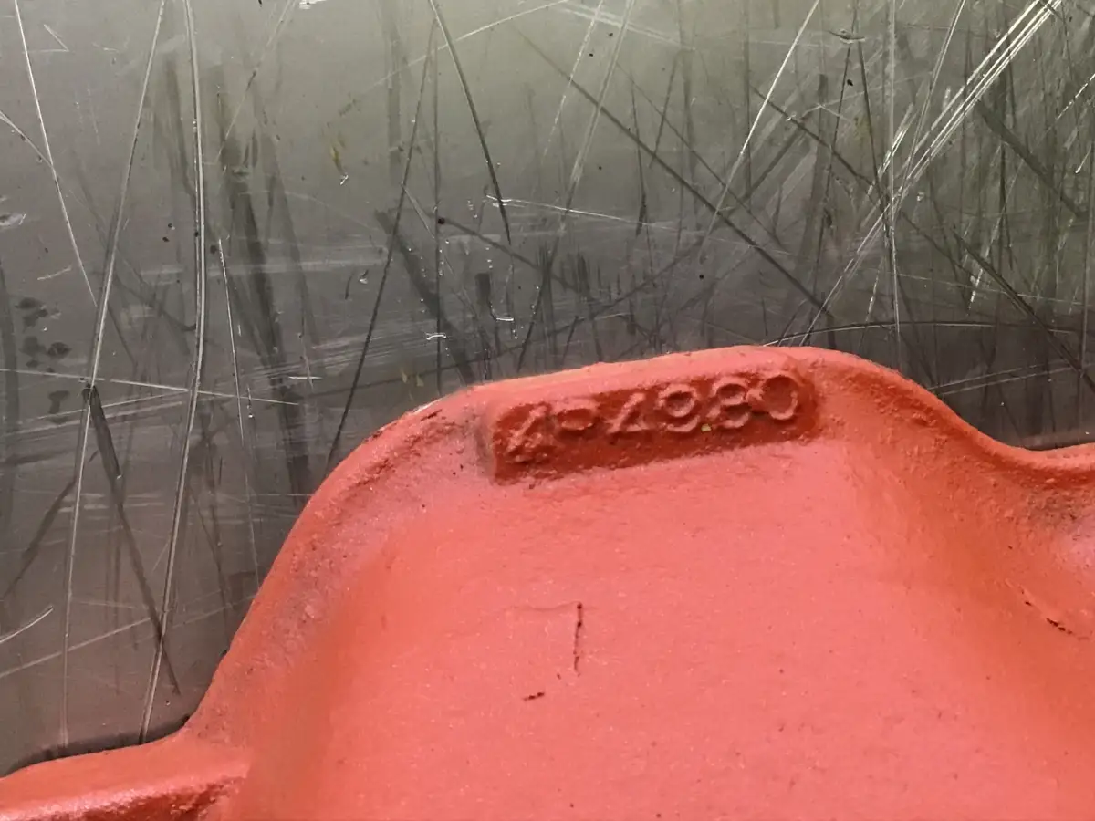 CATERPILLAR TUSSENSTUK KLEPPENDEKSEL 4P4980 GEBRUIKT - Afbeelding 2