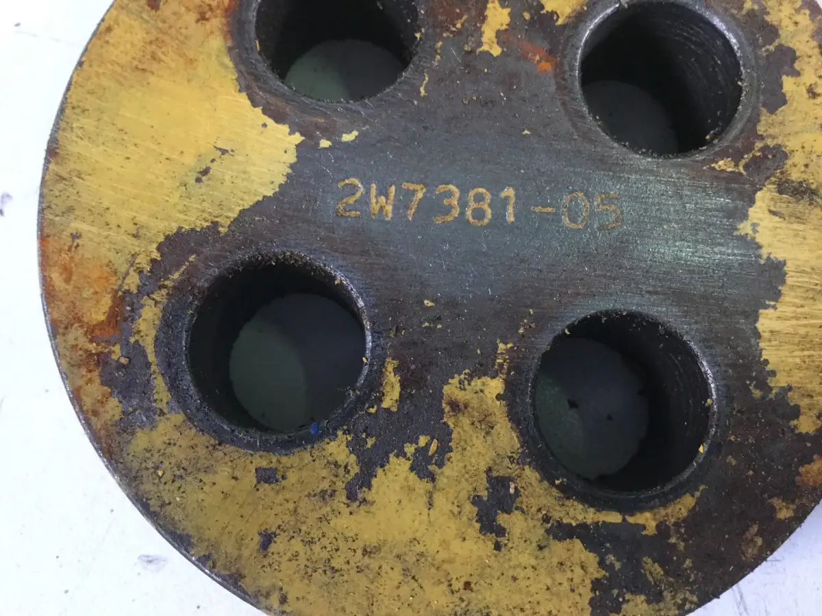 CATERPILLAR LOCKING PLATE 2W7381 USED - Picture 2