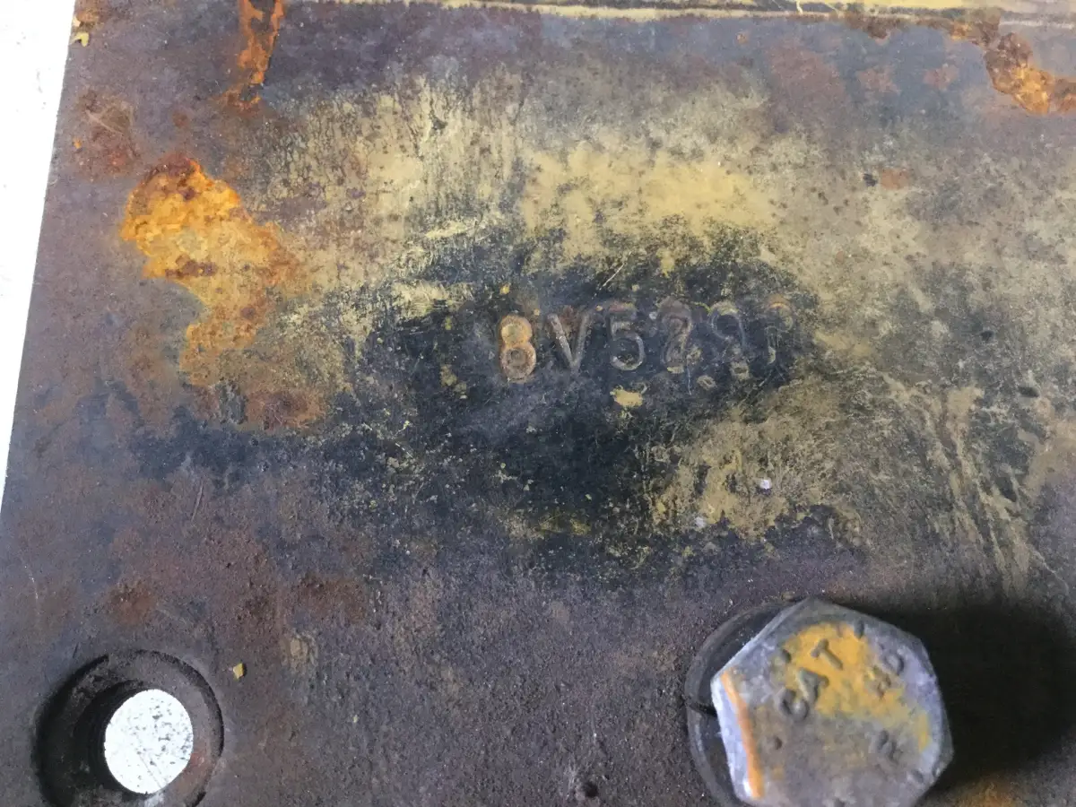 CATERPILLAR COVER PLATE 8V5299 USED - Picture 2