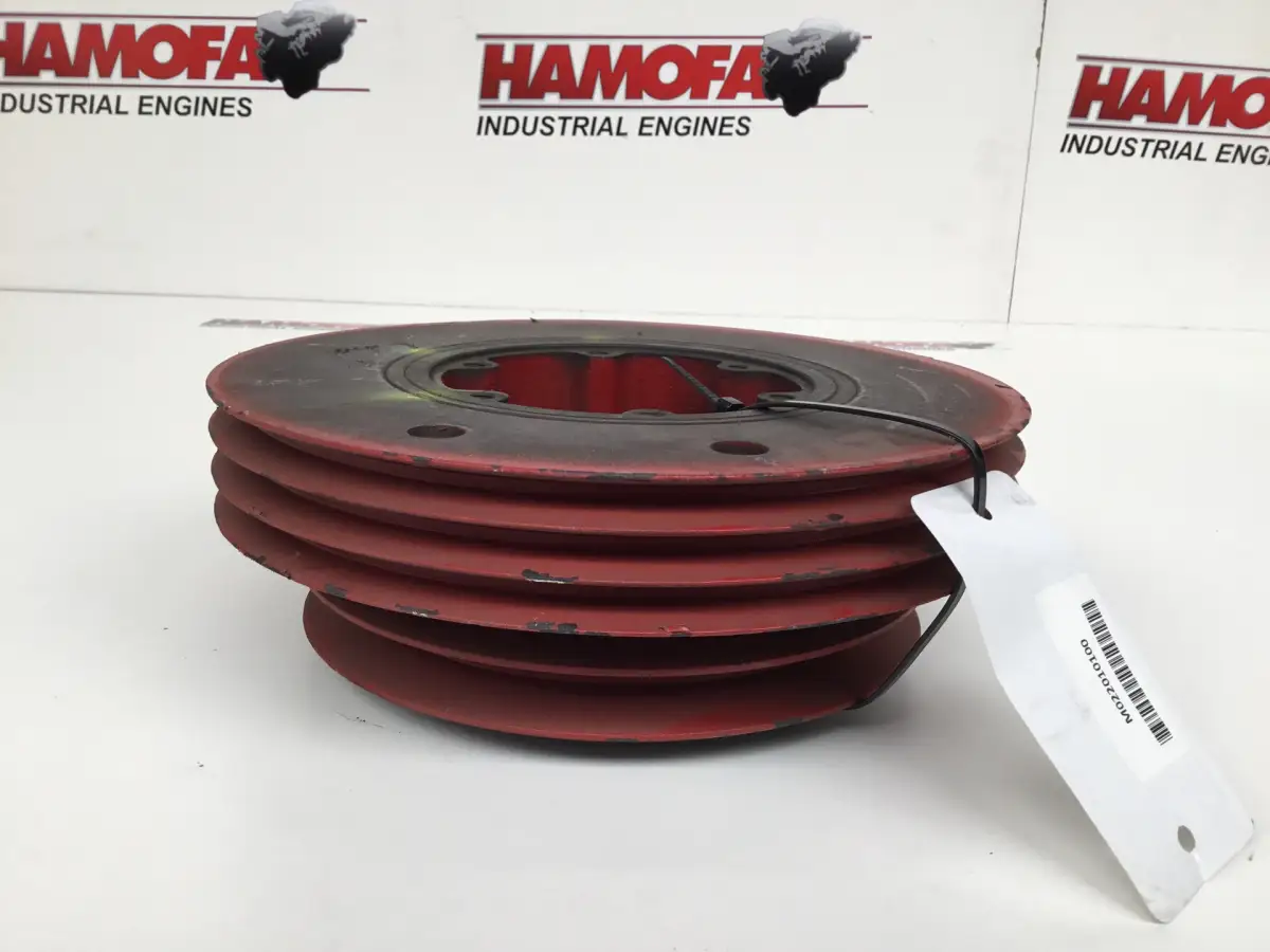 MAN CRANKSHAFT PULLEY 51022010100 USED - Picture 2