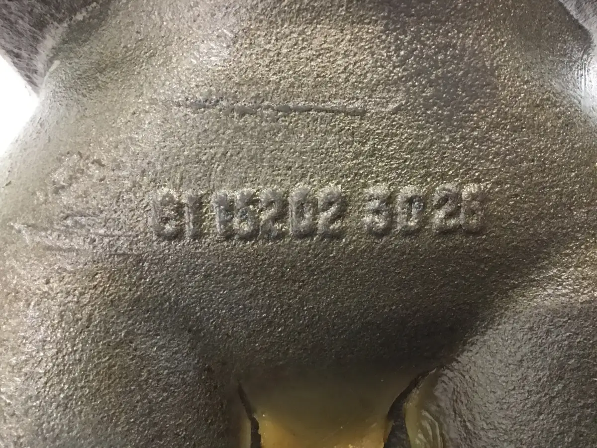 MAN EXHAUST MANIFOLD 81152020026 USED - Picture 2