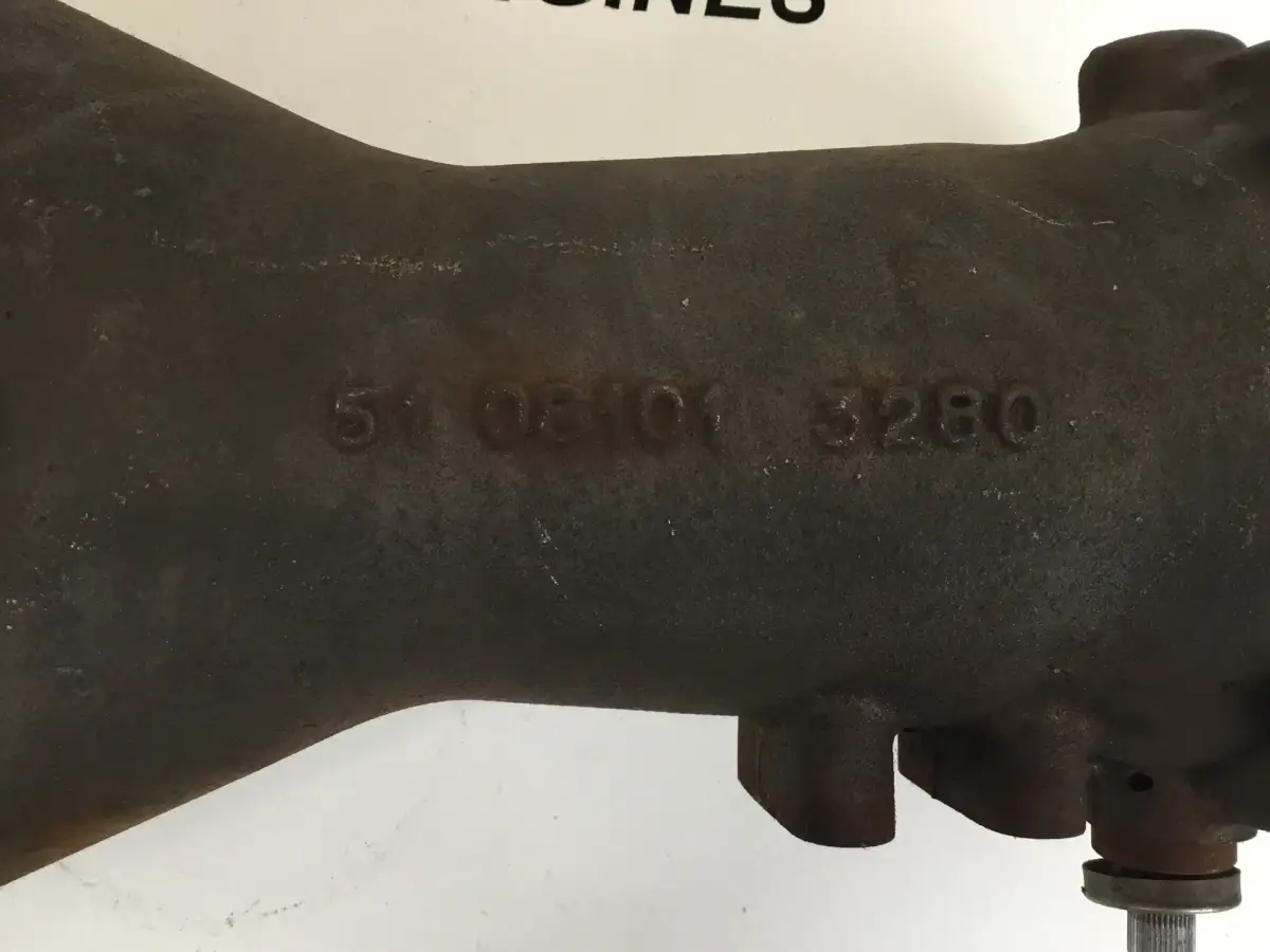 MAN EXHAUST MANIFOLD 51081016024 USED - Picture 3