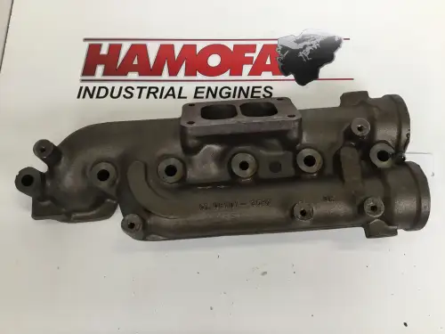 MAN UITLAAT MANIFOLD 51081010685 GEBRUIKT - Miniatuur afbeelding 1