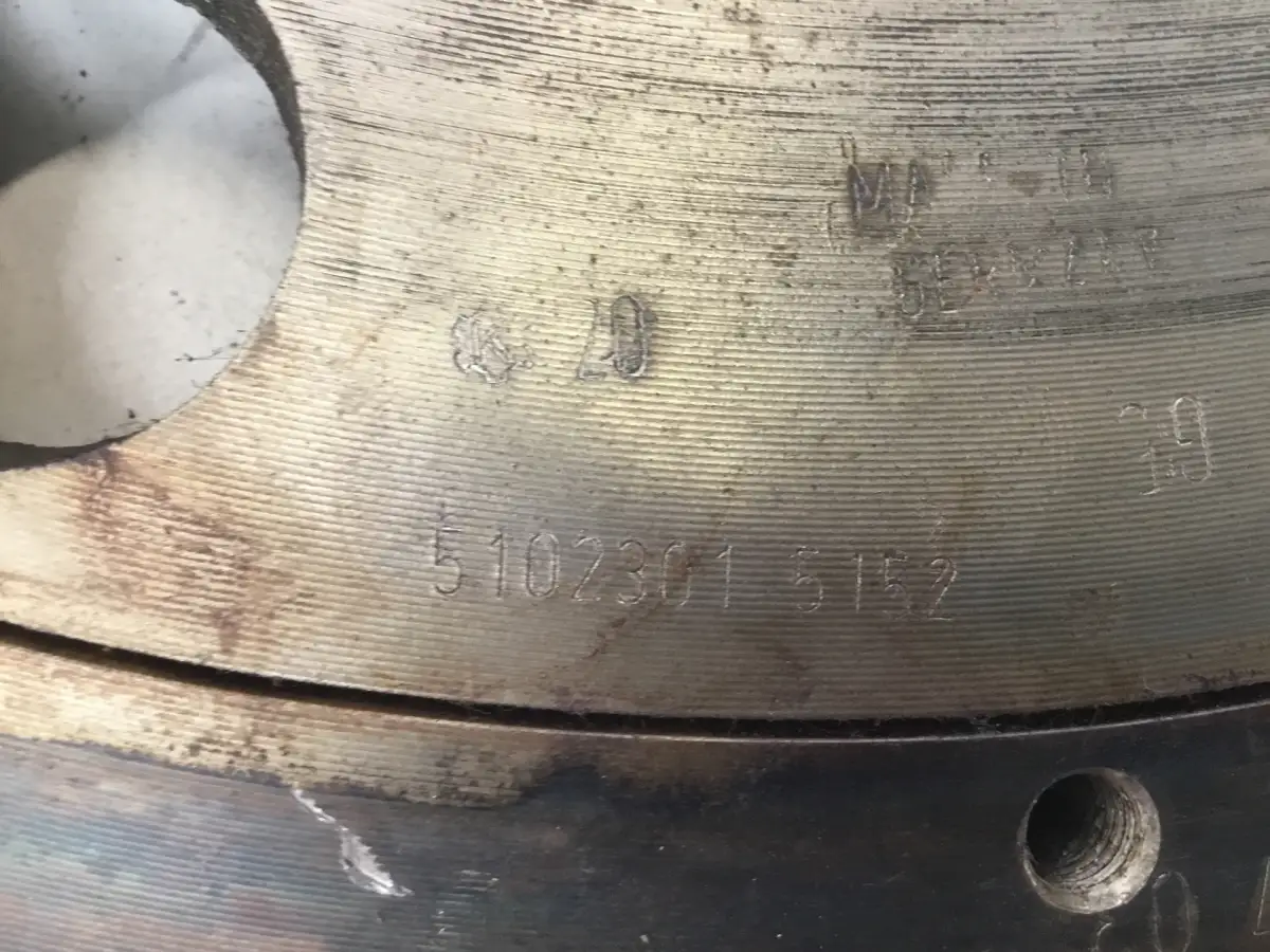 MAN FLYWHEEL 51023016030 USED - Picture 2