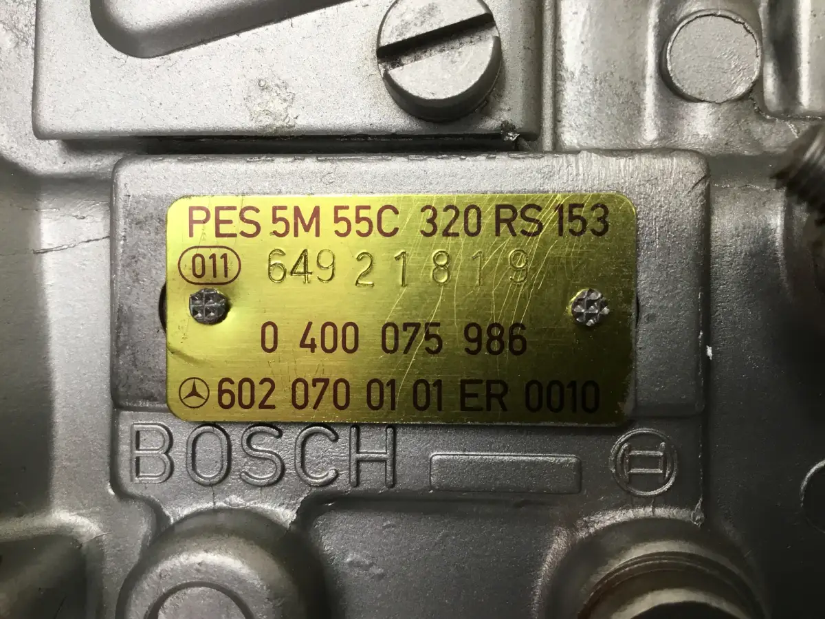 BOMBA DE COMBUSTIBLE BOSCH 0400075986 USADA - Imagen 3