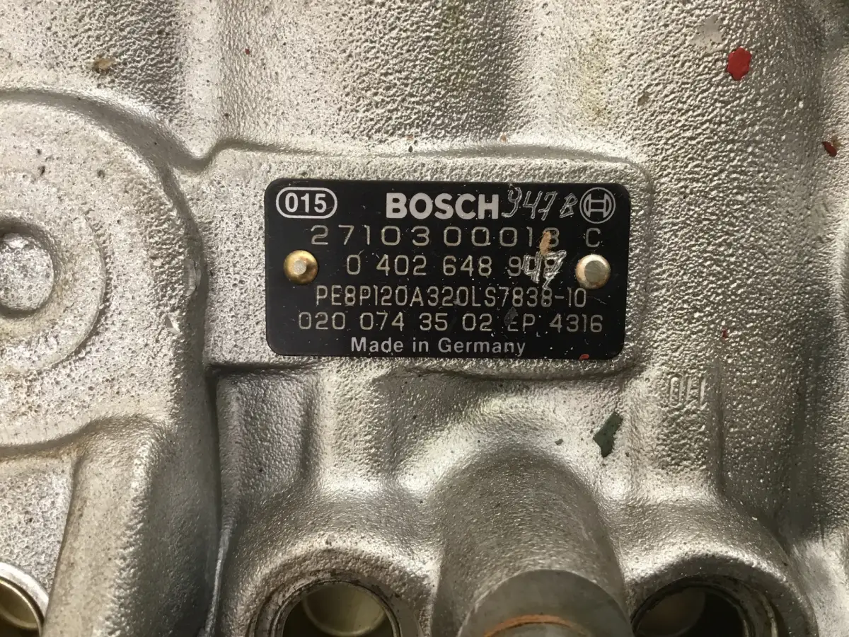 BOMBA DE COMBUSTIBLE BOSCH 0402648947 USADA - Imagen 4
