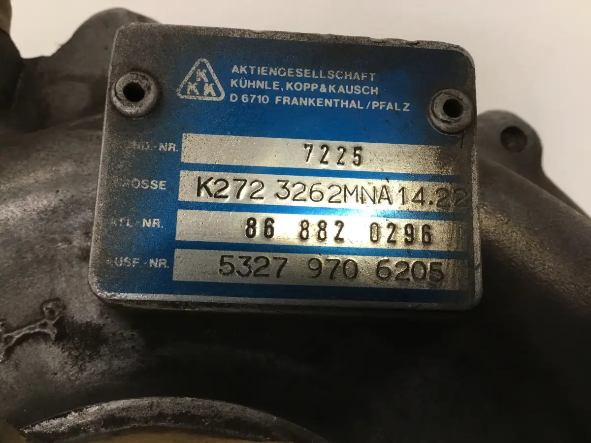 MAN TURBO 51091007225 GEBRUIKT - Afbeelding 2