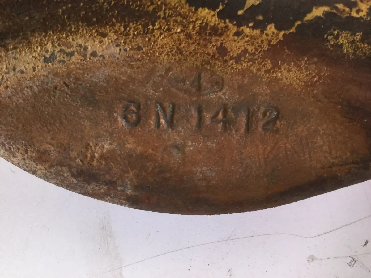 CATERPILLAR WATER BEND 6N1412 USED - Picture 2