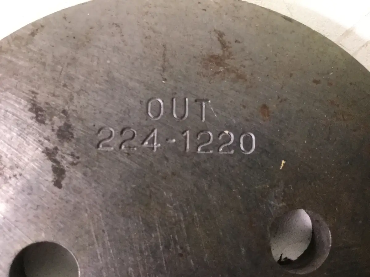 CATERPILLAR LOCKING PLATE 2241220 USED - Picture 2
