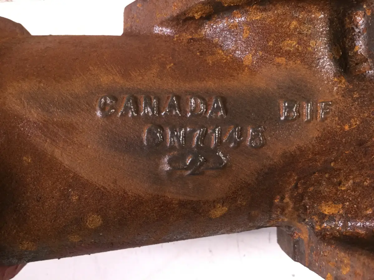 CATERPILLAR OIL COOLER COVER 6N7145 USED - Picture 2
