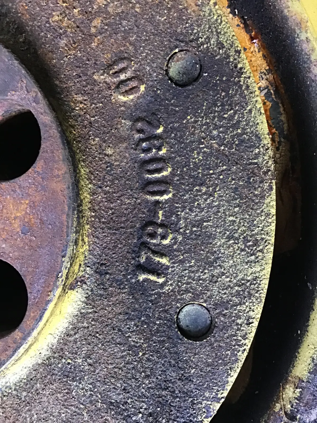 CATERPILLAR CRANKSHAFT PULLEY 1790092 USED - Picture 2