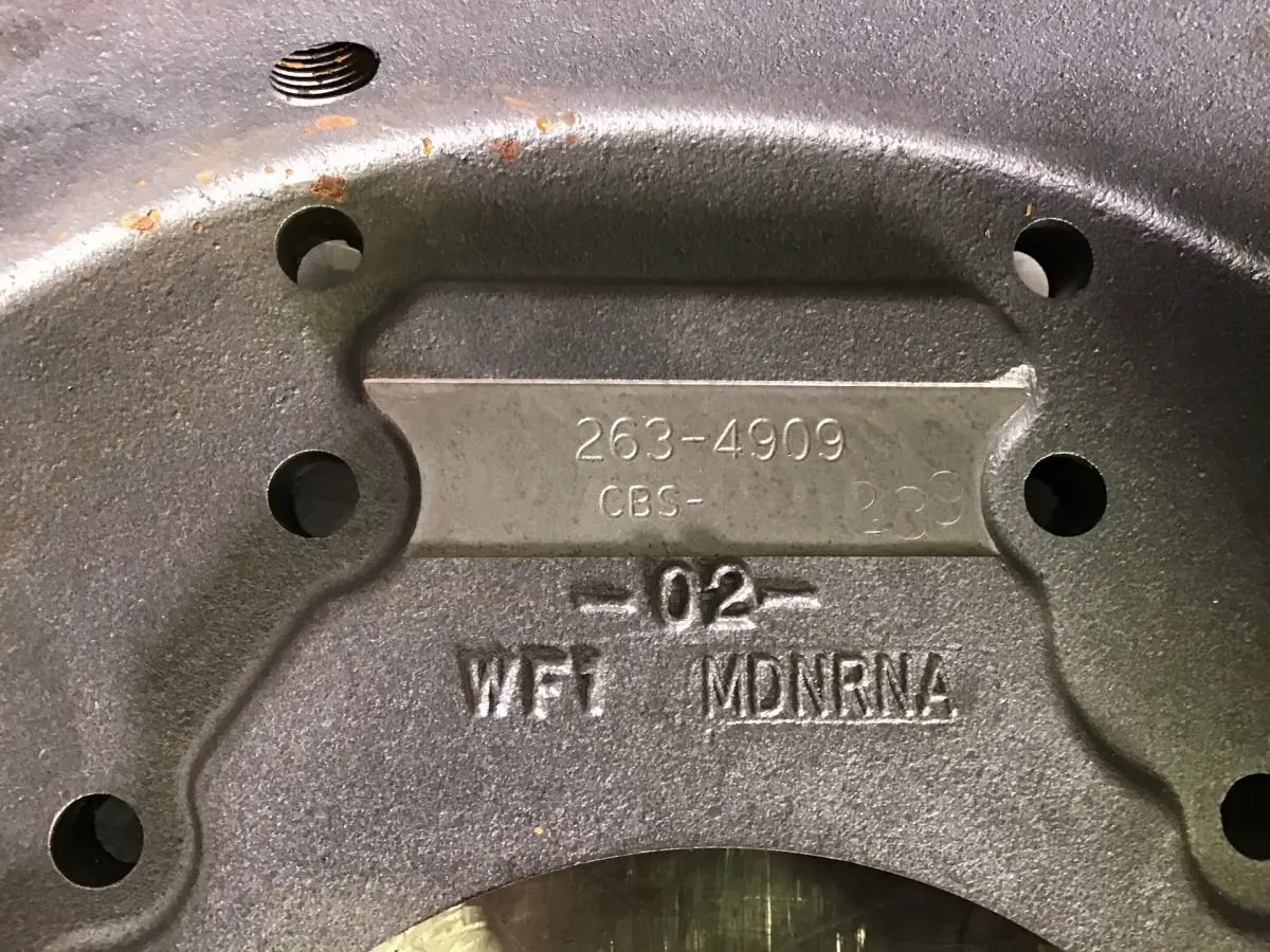 CATERPILLAR FLYWHEEL HOUSING 2634909 USED - Picture 2