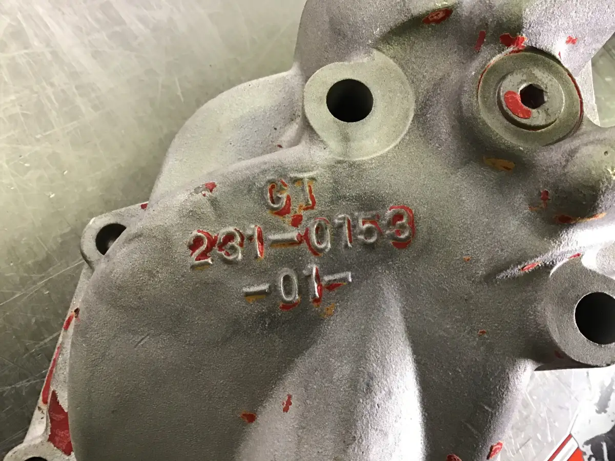 CATERPILLAR OIL COOLER HOUSING 2310153 USED - Picture 2
