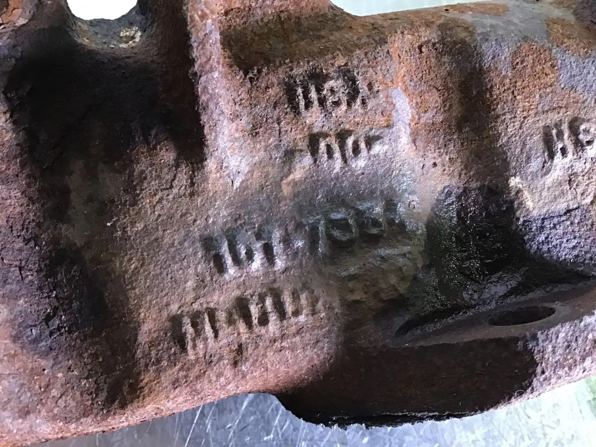 CATERPILLAR EXHAUST MANIFOLD 1017354 USED - Picture 2