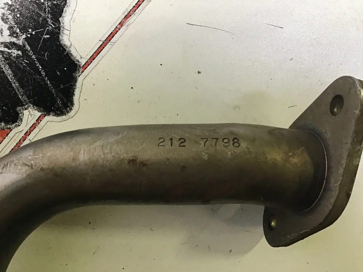 CATERPILLAR SUCTION TUBE 2127798 USED - Picture 2