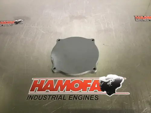 CATERPILLAR MOTORAFDEKPLAAT 2323272 GEGEVEN - Miniatuur afbeelding 1