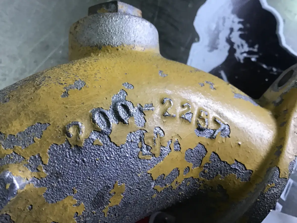 CATERPILLAR WATER PIPE/TUBE 2002257 USED - Picture 2