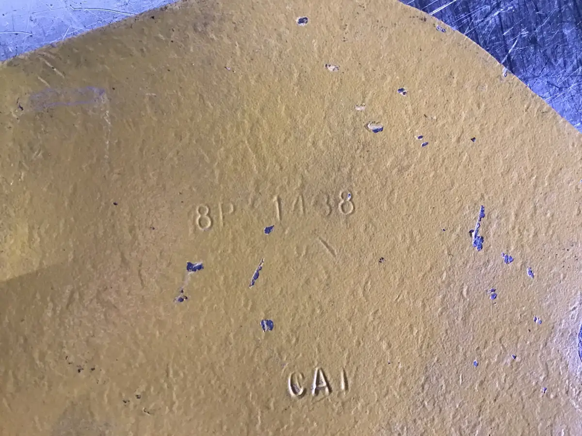 CATERPILLAR COVER PLATE 8P1438 USED - Picture 2