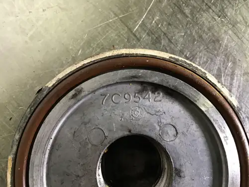 CATERPILLAR OIL FILTER HOUSING COVER 7C9542 USED - Thumb image 2