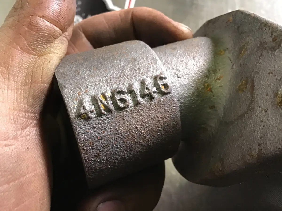 CATERPILLAR OIL BEND 4N6146 USED - Picture 2