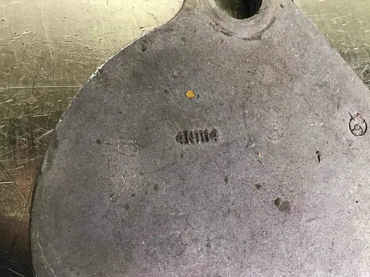 CATERPILLAR COVER PLATE 4N1114 USED - Picture 2