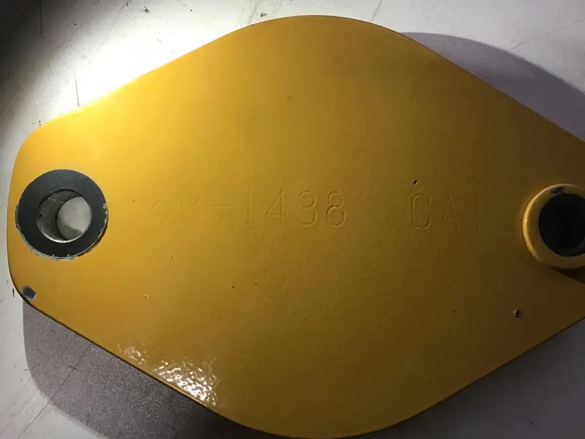CATERPILLAR COVER PLATE 8P1438 USED - Picture 2
