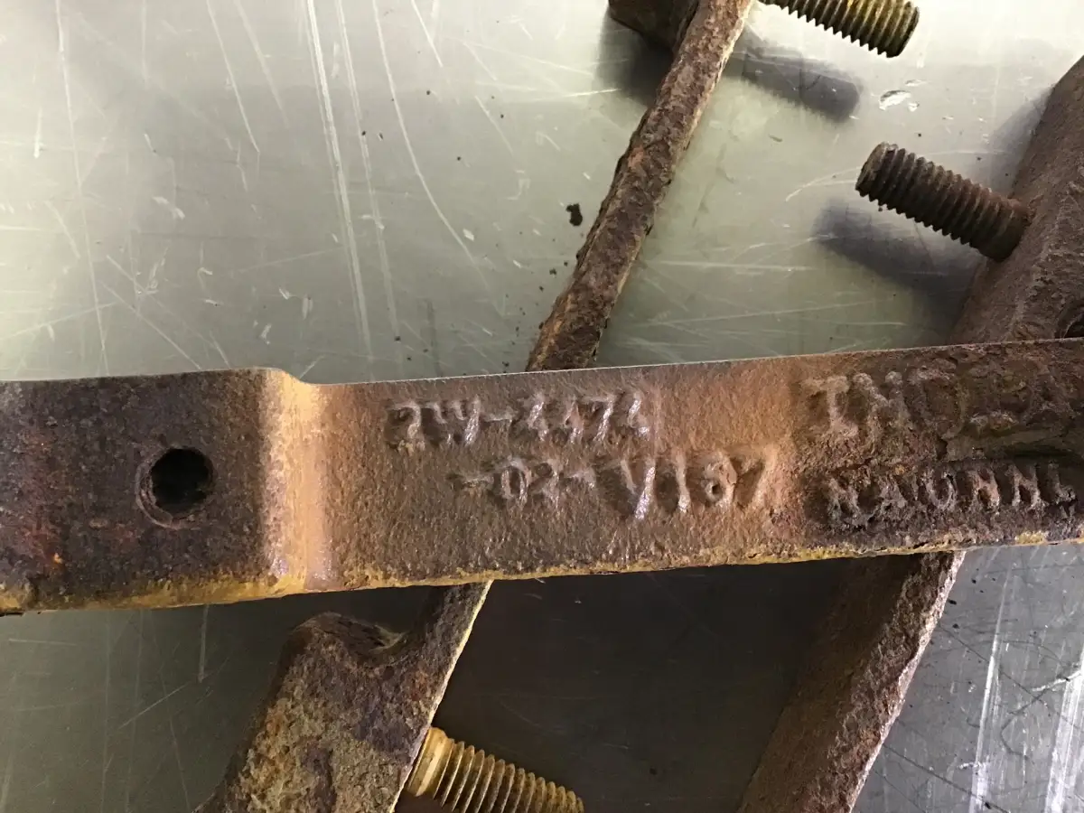 CATERPILLAR SUPPORT 2W4474 USED - Picture 2