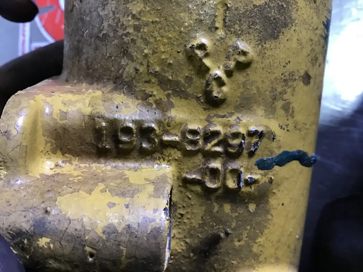 CATERPILLAR WATER BOCHT 1938297 GEBRUIKT - Afbeelding 2