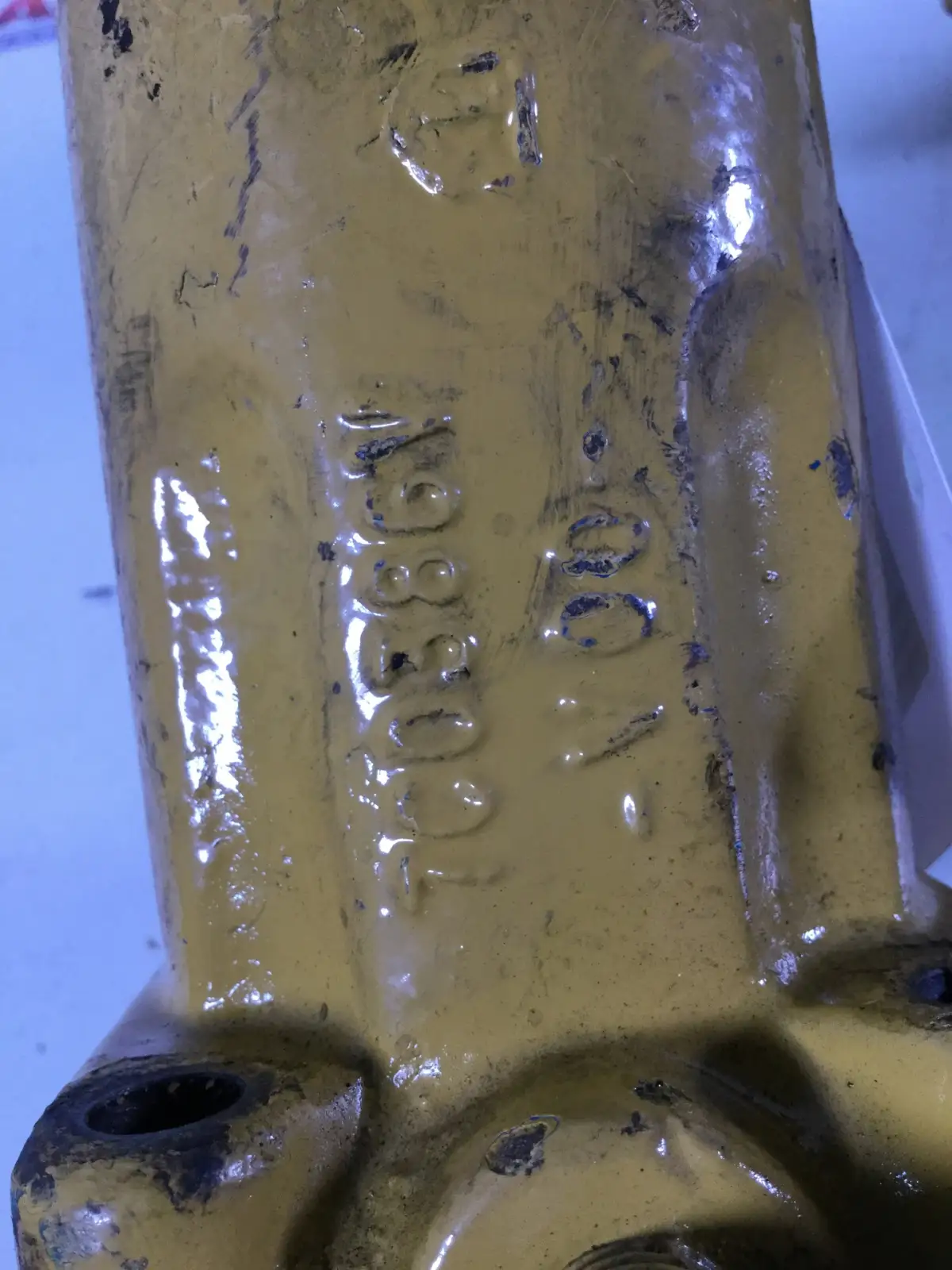 CATERPILLAR INLET ELBOW 7C0386 USED - Picture 2