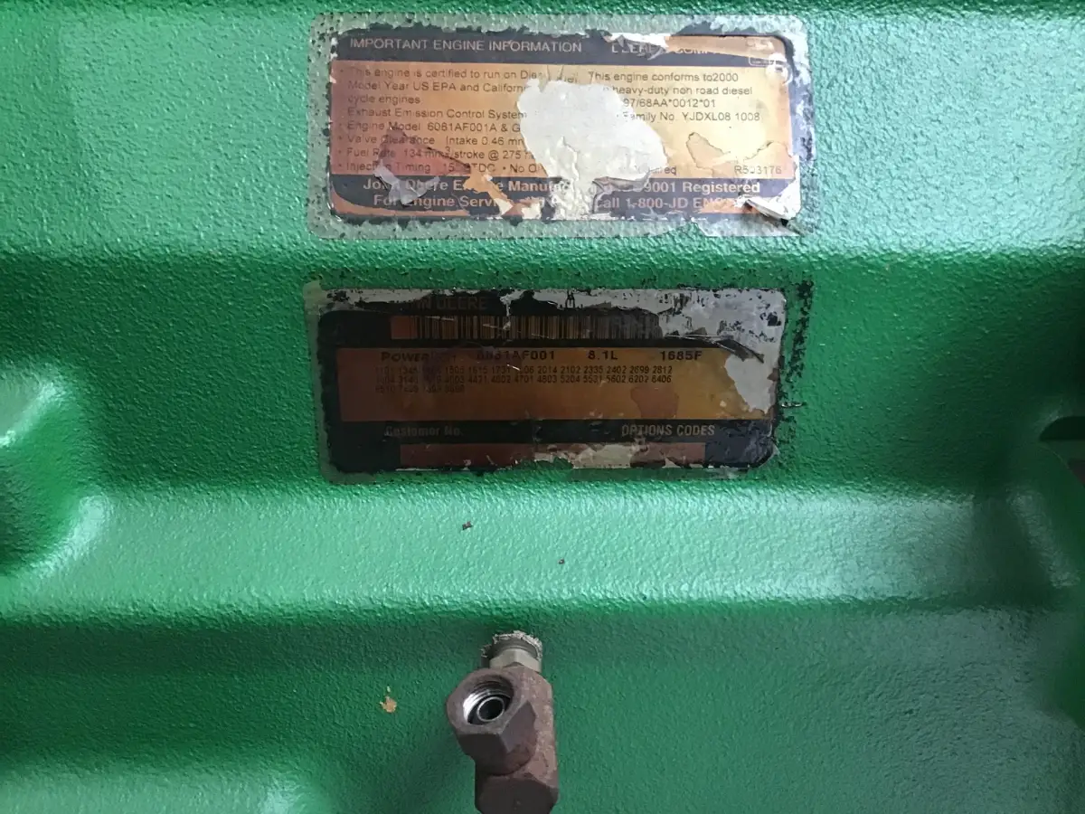 JOHN DEERE RE5522 USED - Picture 2