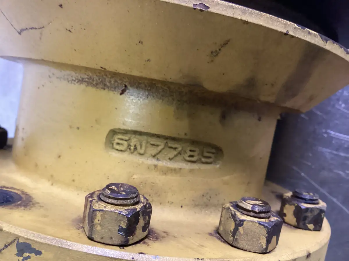 CATERPILLAR CRANK PULLEY 6N7785 USED - Picture 2