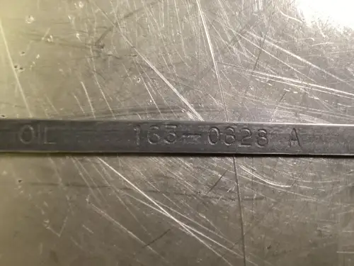 CATERPILLAR OIL DIPSTICK 1630828 USED - Thumb image 2