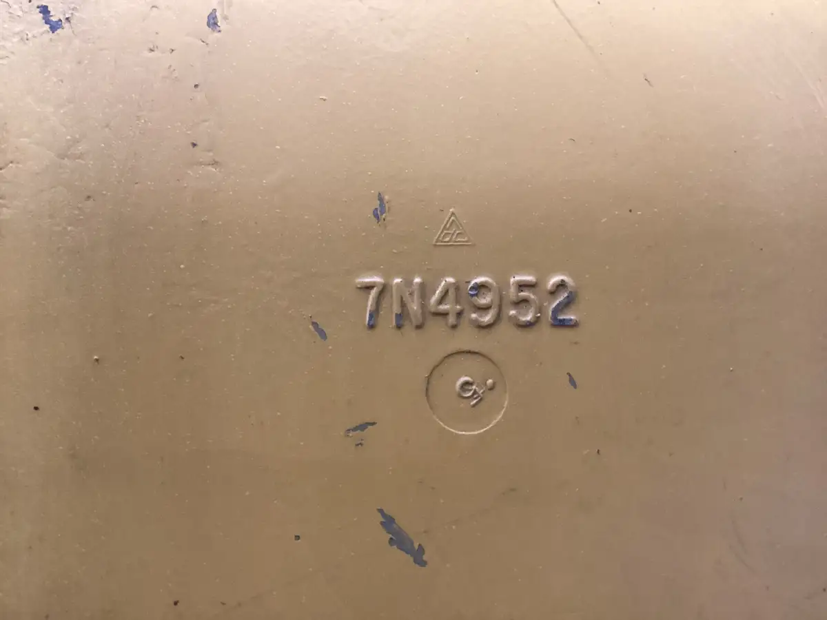 CATERPILLAR COVER PLATE 7N4952 USED - Picture 2
