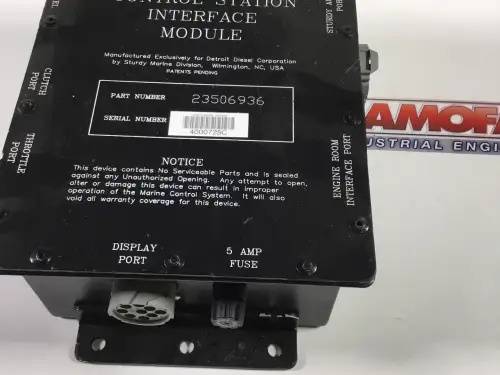 MODULE DE CONTRÔLE DETROIT DIESEL D'OCCASION 23506936 - Miniature 4