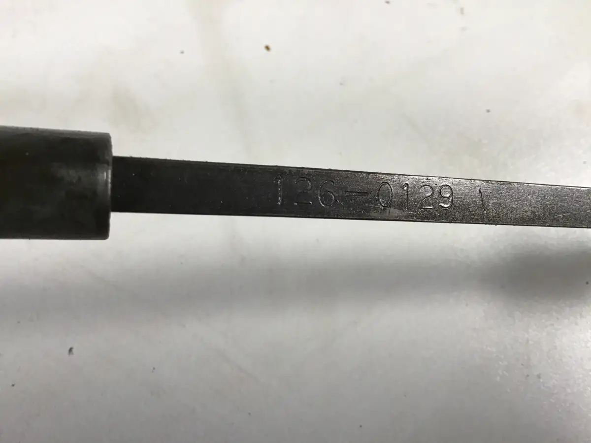 CATERPILLAR OIL DIPSTICK 1260129 USED - Picture 2