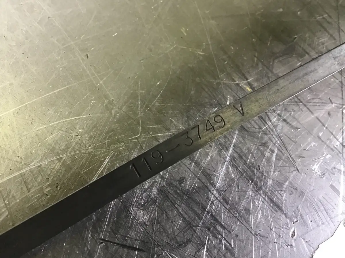 CATERPILLAR OIL DIPSTICK 1193749 USED - Picture 2