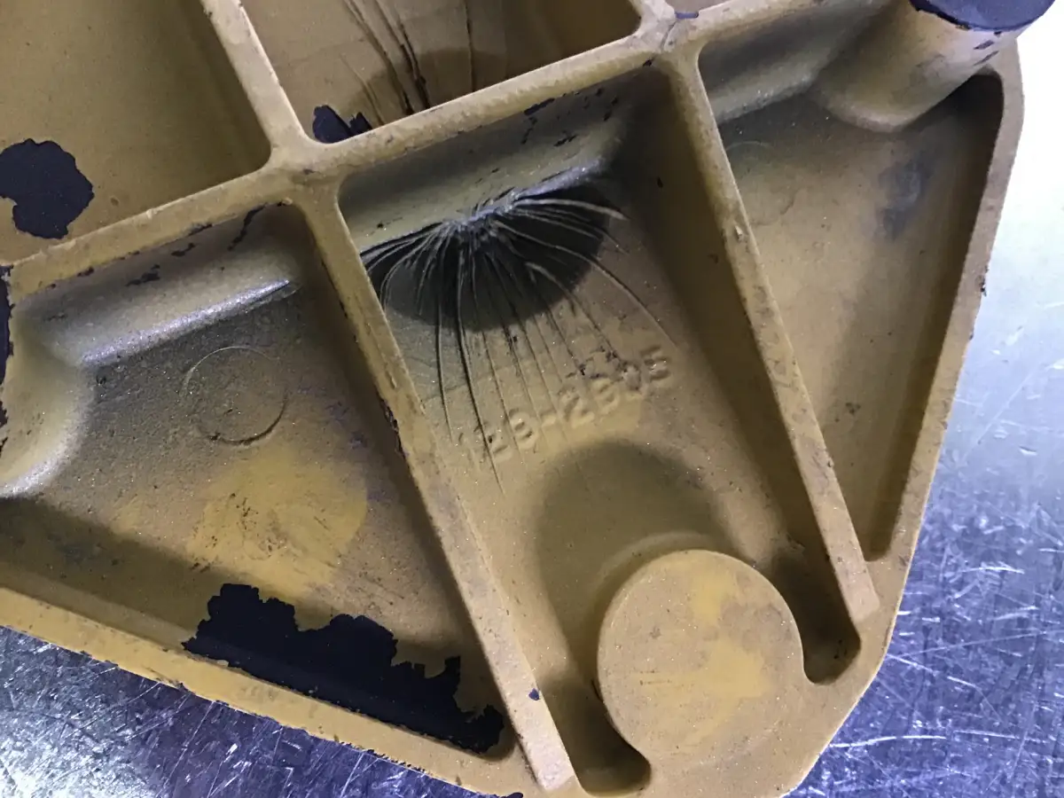 CATERPILLAR COVER PLATE 1292905 USED - Picture 2