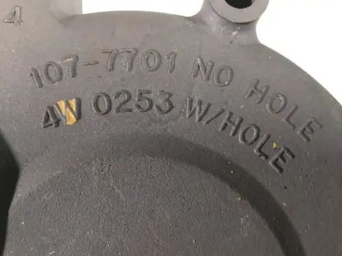 CATERPILLAR WATER PUMP CONNECTION 4W0253 USED - Thumb image 2