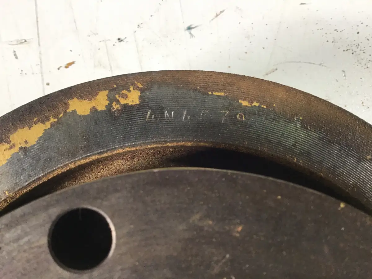 CATERPILLAR V-BELT PULLEY 4N4679 USED - Picture 2