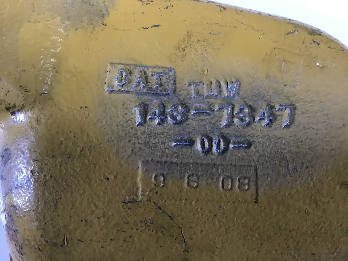 CATERPILLAR INLET MANIFOLD 1437347 USED - Picture 2