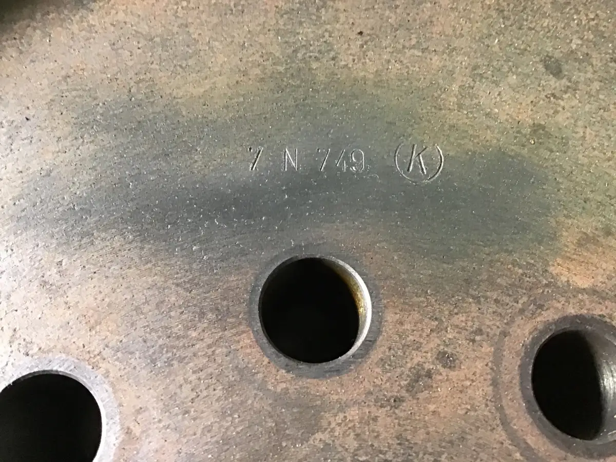 CATERPILLAR FLYWHEEL 7N0749 USED - Picture 2