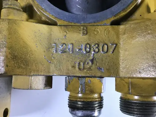 CATERPILLAR OIL FILTER HOUSING 7W9028 USED - Thumb image 3