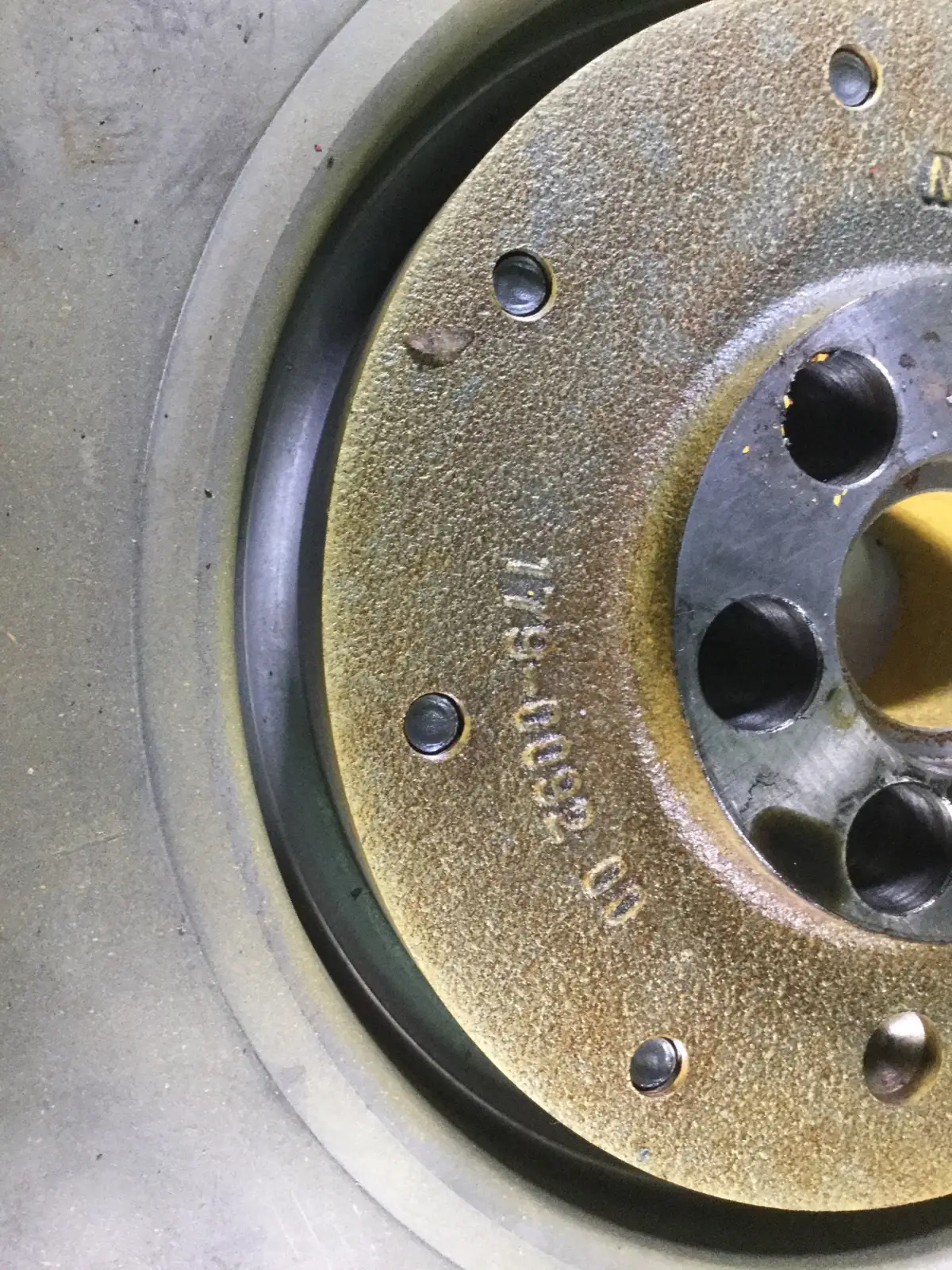 CATERPILLAR CRANKSHAFT PULLEY 1790092 USED - Picture 2