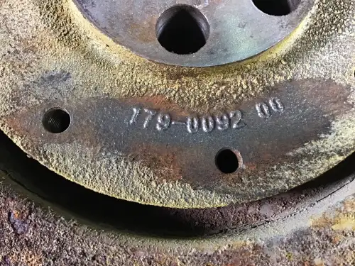 CATERPILLAR CRANKSHAFT PULLEY 1790092 USED - Thumb image 2