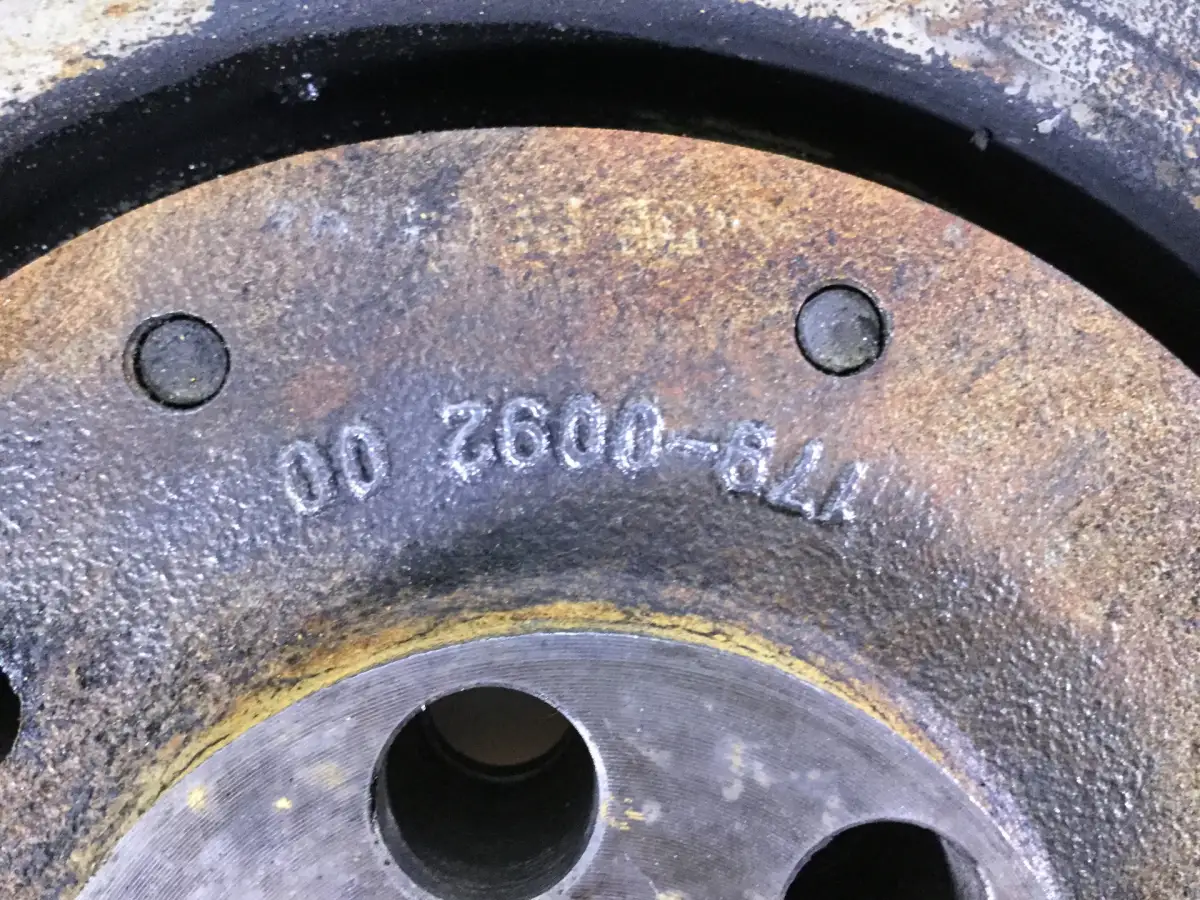 CATERPILLAR CRANKSHAFT PULLEY 1790092 USED - Picture 2