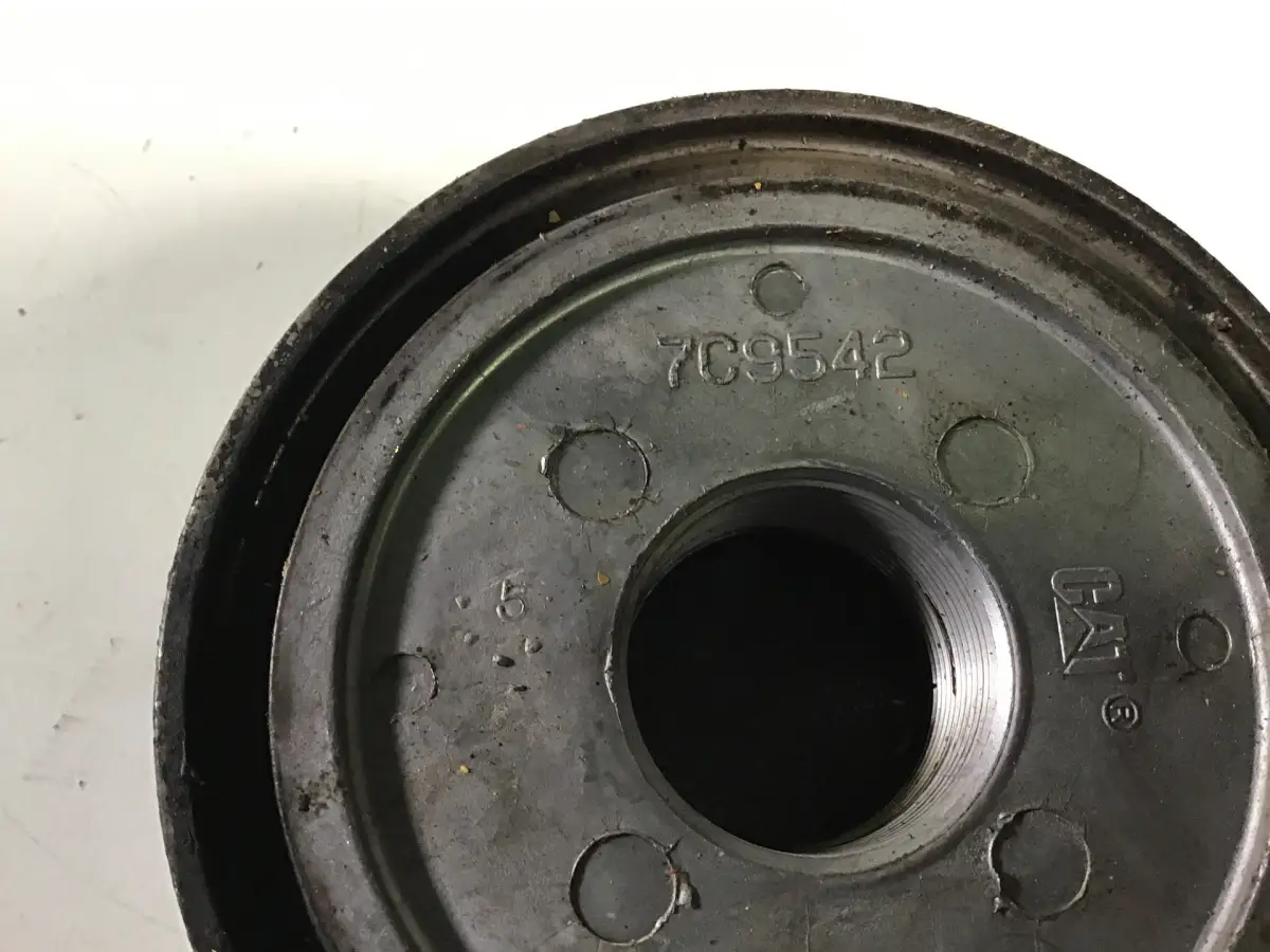 CATERPILLAR OIL FILTER HOUSING COVER 7C9542 USED - Picture 2
